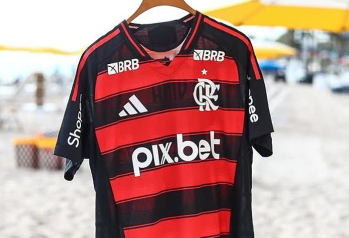 Patrocínio da Pixbet na camisa do Flamengo