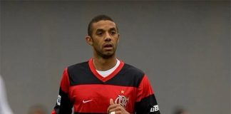 Cristian em campo pelo Flamengo