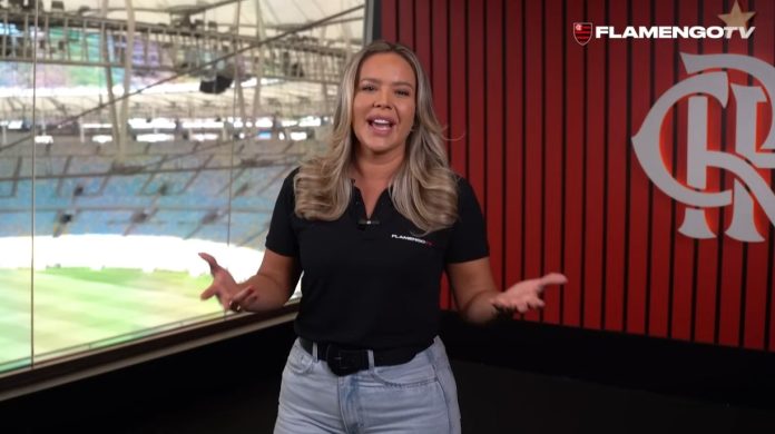 Dani Boaventura na Flamengo TV