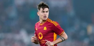 O argentino Dybala na Roma