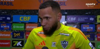 Everson em entrevista após Atlético-MG eliminar o Flamengo na Copa do Brasil