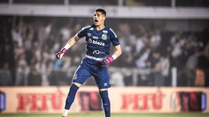 Gabriel Brazão goleiro Santos