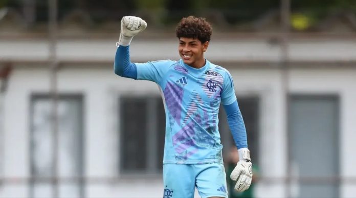 Gabriel Werneck goleiro da base do Flamengo