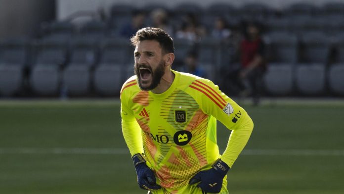 Hugo Lloris em campo pelo Los Angeles FC
