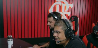 João Guilherme jornalista da Flamengo TV
