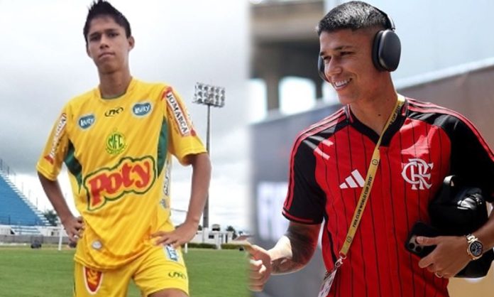 Luiz Araújo no Mirassol e no Flamengo