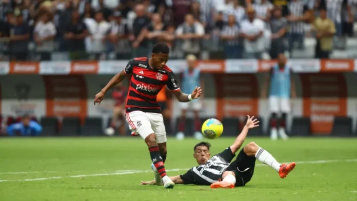 Gonzalo Plata marca o gol da vitória, o gol do título do Flamengo Pentacampeão da Copa do Brasil 2024