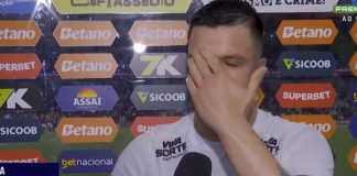 Renato Kayzer em entrevista após tomar goleada para o Flamengo