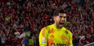 Rossi comemora mais um gol do Flamengo
