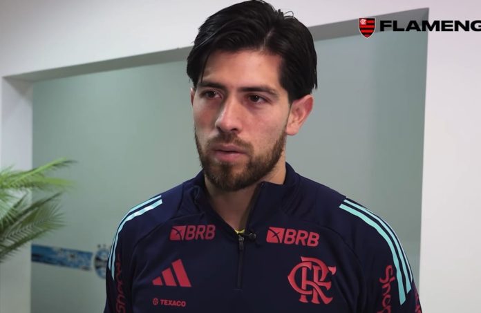 O goleiro Rossi em entrevista a Flamengo TV