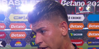 Carrascal em entrevista após empate do Flamengo com o Vasco