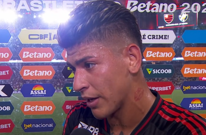 Carrascal em entrevista após empate do Flamengo com o Vasco