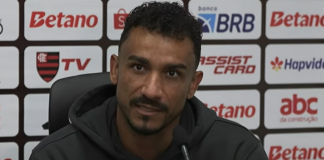 Danilo em entrevista após vitória do Flamengo sobre o Juventude