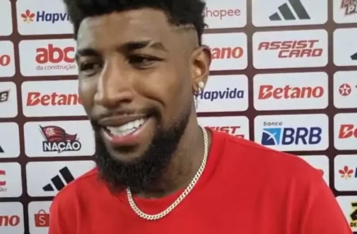 Emerson-Royal-Entrevista-Flamengo-1-1-Vasco-210925 Emerson Royal em entrevista após empate do Flamengo contra o Vasco