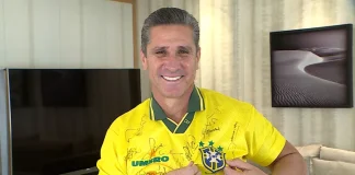 Jorginho ex-lateral da Seleção Brasileira