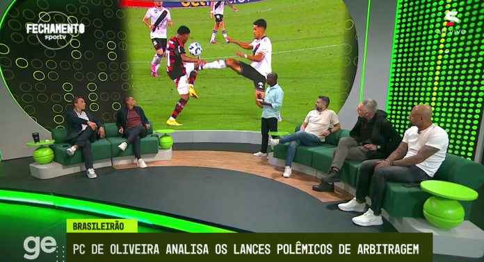 PC Oliveira analisa jogada do clássico entre Flamengo e Vasco