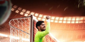 Postagem do Flamengo no twitter exaltando o goleiro Rossi na classificação nos pênaltis contra o Estudiantes