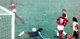 River Plate 0 x 3 Flamengo no Monumental de Nuñez em 1982