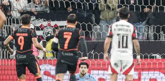 Rossi defende pênalti petético cobrado por Yuri Alberto - FOTO: Gilvan de Souza / Flamengo