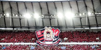 Nação Rubro-Negra presente no Maracanã no empate entre Flamengo e Grêmio - FOTO: Gilvan de Souza / Flamengo