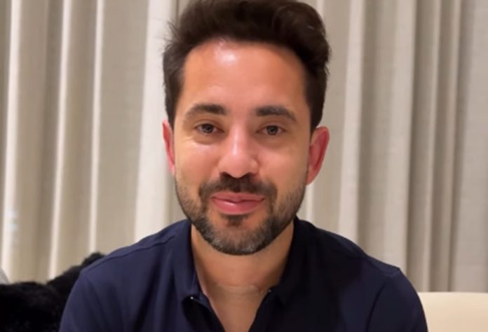 Everton Ribeiro em pronunciamento sobre o câncer