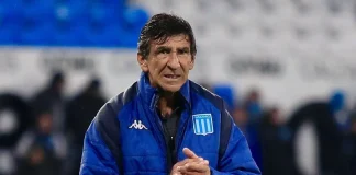Técnico do Racing Gustavo Costas