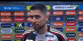Jorginho em entrevista após derrota do Flamengo para o Bahia
