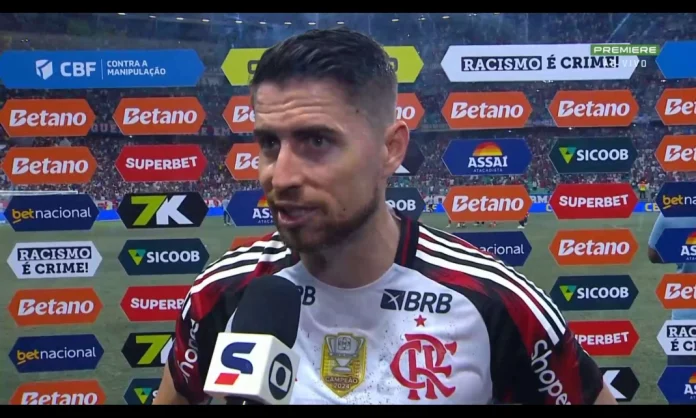 Jorginho em entrevista após derrota do Flamengo para o Bahia
