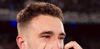 Léo Ortiz chora com a classificação do Flamengo para final da Libertadores da América