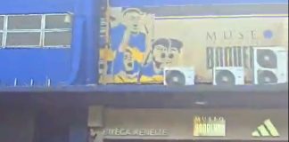 Entra do Museu do Boca Juniors em Buenos Aires