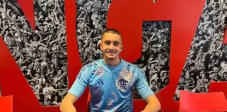 Pedro Henrique jovem goleiro da base do Flamengo