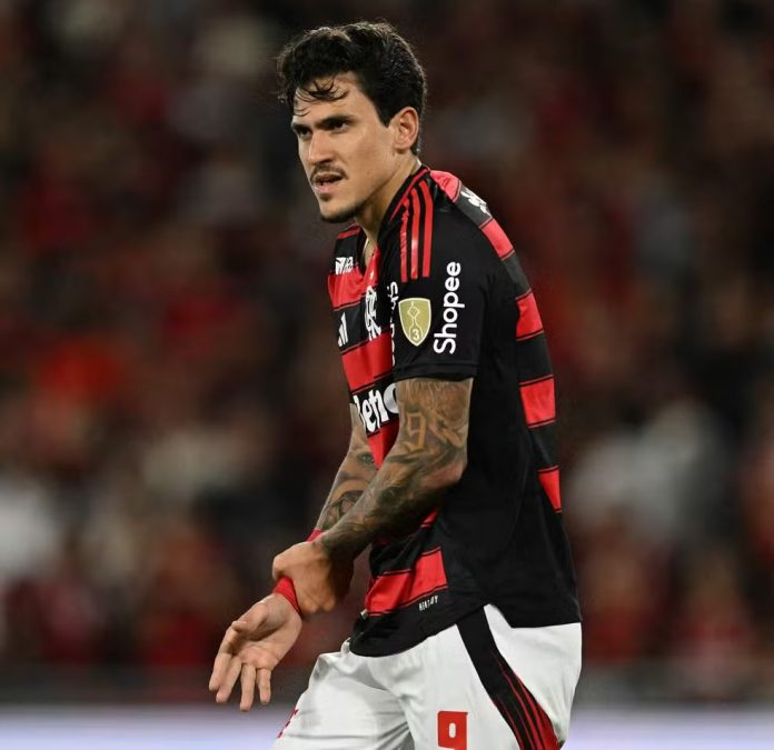 Pedro deixa o jogo após fortes dores no braço