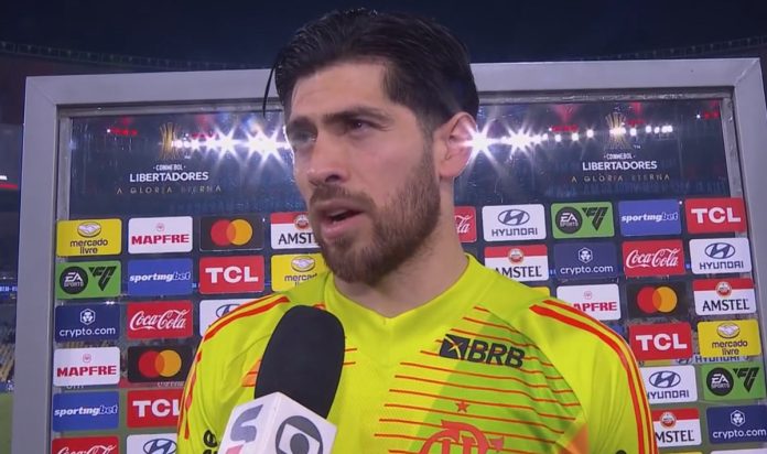 Rossi em entrevista após vitória do Flamengo sobre o Racing