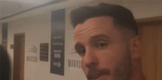 Saúl em entrevista na Zona Mista do Maracanã após empate entre Flamengo e Cruzeiro