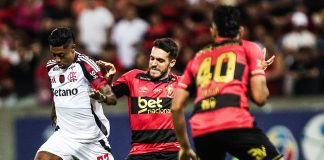 Bruno Henrique em campo na goleada do Flamengo sobre o Sport - FOTO: Gilvan de Souza / Flamengo