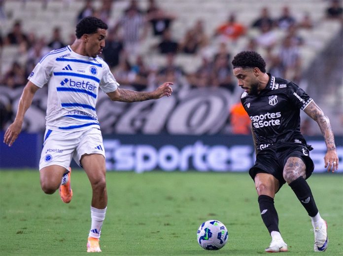 Ceará e Cruzeiro empataram sem gols em Fortaleza