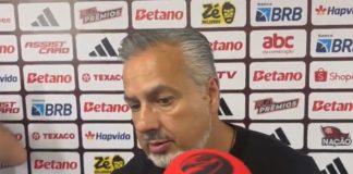 José Boto em entrevista após vitória do Flamengo sobre o Sport no Maracanã