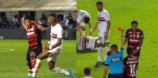 Gonzalo Plata é expulso mais uma vez e prejudica o time do Flamengo
