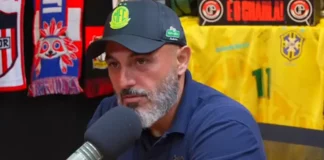 Rafael Guanaes técnico do Mirassol no Charla Podcast