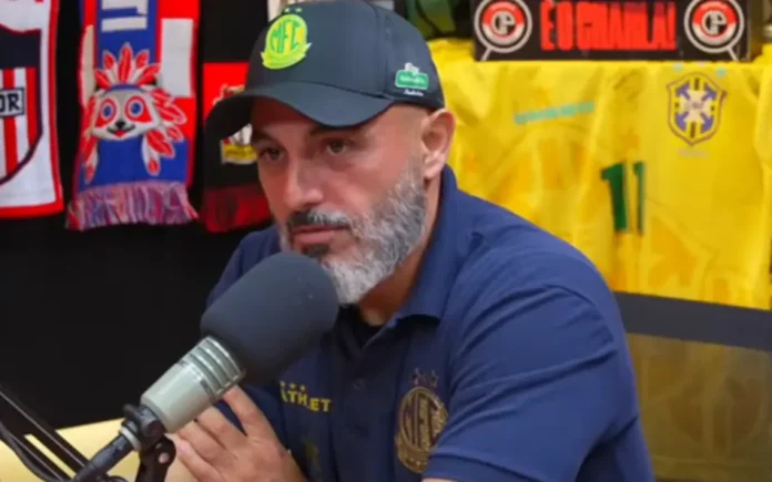 Rafael Guanaes técnico do Mirassol no Charla Podcast