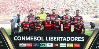 Time do Flamengo Tetracampeão da Libertadores da América 2025 - Foto: Gilvan de Souza / Flamengo