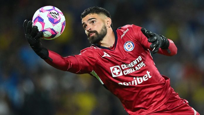 Andrés Gudiño goleiro do Cruz Azul