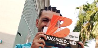Arrascaeta foi eleito o jogador do mês de novembro