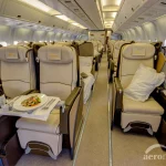 Avião que vai levar a delegação do Flamengo ao Mundial de Clubes no Catar