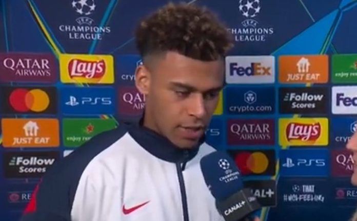 Doue em entrevista pelo PSG