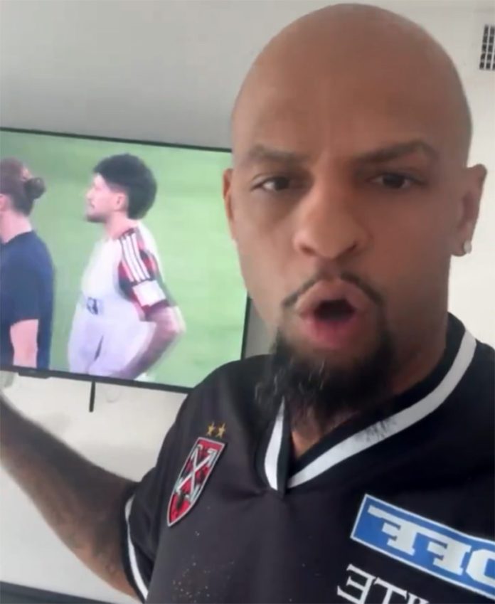 Felipe Melo exalta o Flamengo após final do Mundial contra o PSG