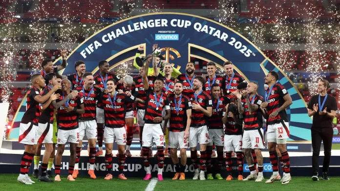 Flamengo é Campeão da Challenger Cup, em Doha no Catar - Foto: Mohamed Farag / FIFA -Getty Images