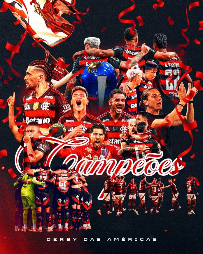 Flamengo campeão do Derby das Américas