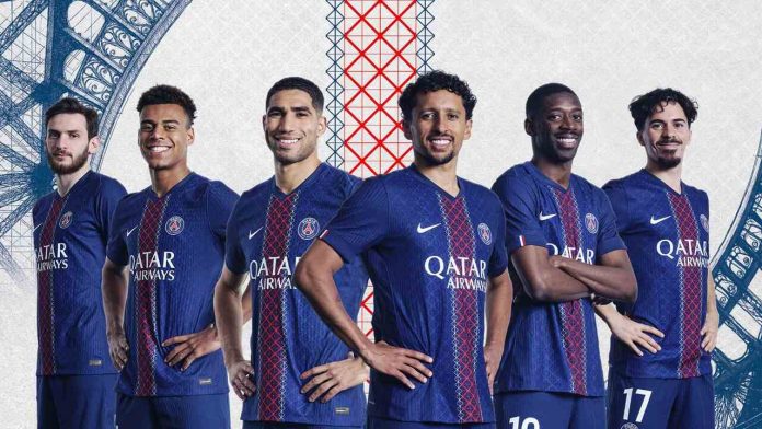 Jogadores do PSG