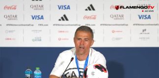 Luis Enrique técnico do PSG em entrevista após a final do Mundial contra o Flamengo